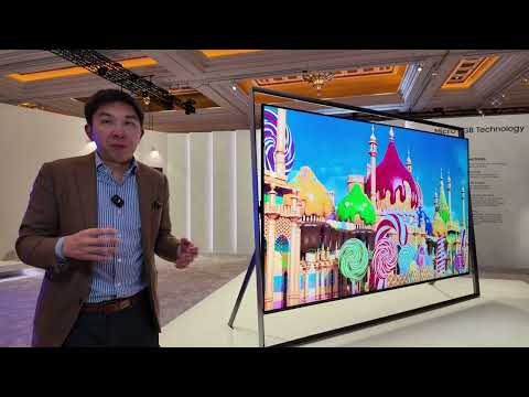 Samsung Wows CES with 130-inch Micro RGB TV!