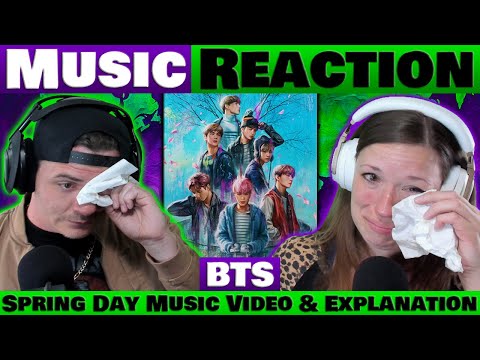 BTS - Spring Day Music Video & Explanation REACTION | Deep Emotions & Tears @HYBELABELS