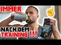 Protein Shake SOFORT nach dem Training, mehr MUSKELAUFBAU?