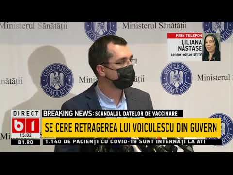 SE CERE RETRAGEREA LUI VOICULESCU DIN GUVERN_Stiri b1_10 martie 2021