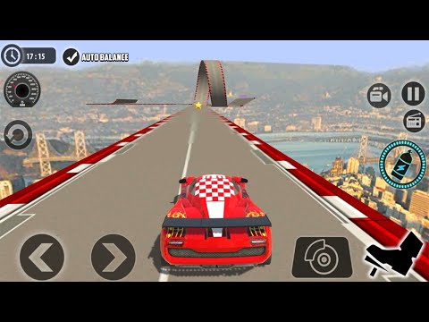 Impossible Car Tracks 3D - Red Car Driving Level 20 - Android Gameplay 3D All Levels Completed
