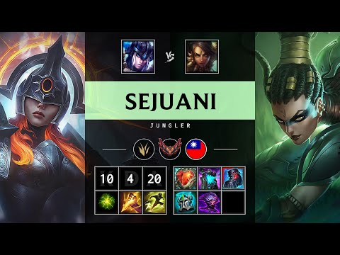 Sejuani Jungle vs Nidalee - TW Grandmaster Patch 25.16