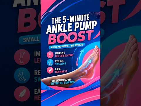 Do This 5-Min Exercise to Boost Leg Circulation Instantly! LEG PAIN RELIEF