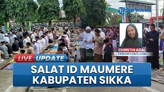 Salat Idulfitri 2026 di Maumere Hari Ini, Warga Muhammadiyah Sikka Padati Masjid Darussalam Waioti