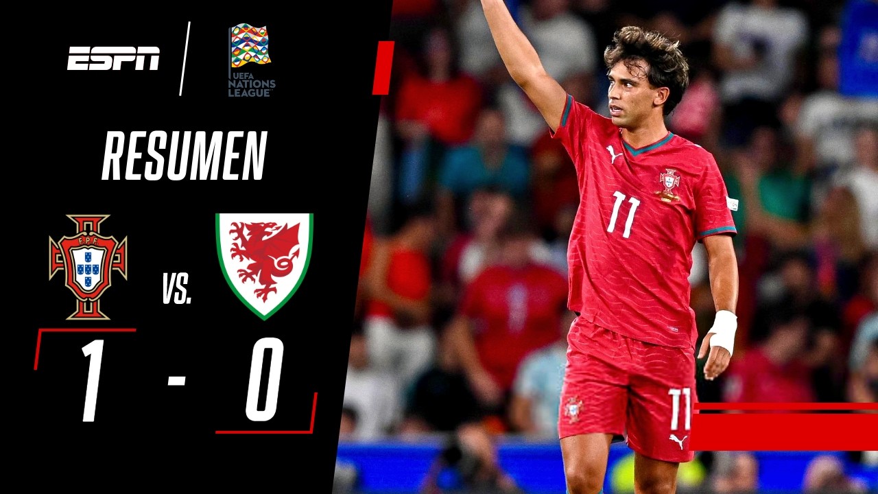 JOAO FELIX CLAVÓ UN GOLAZO Y PORTUGAL DE CR7 DEBUTÓ CON VICTORIA | Portugal 1-0 Gales | RESUMEN