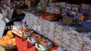 Trimbakeshwar Market area in Nasik, Maharashtra