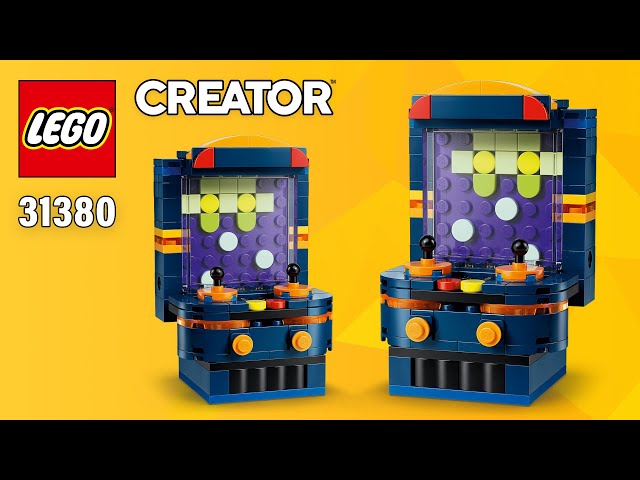 Vídeo relacionado con LEGO Creator 3en1 Consola de Videojuegos Retro - Transformable en Máquina Recreativa y Ordenador de Juguete con Teclado y Ratón - Regalo Gamer para Niños y Niñas de 8+ Años - 31380