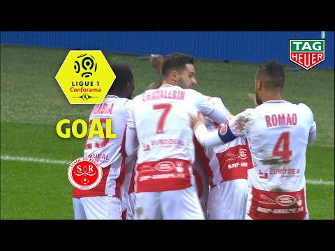 Goal Hyunjun SUK (7') / Stade de Reims - SM Caen (2-2) (REIMS-SMC) / 2018-19