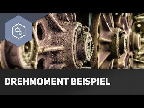 Das Drehmoment Beispiel: Schräge Kraft - Technische Mechanik Grundlagen 6