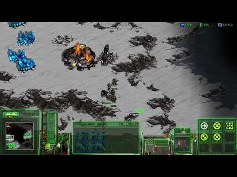 Starcraft - Brood War: Remastered 4K - Terran Campaign: The Iron Fist - 1: First Strike