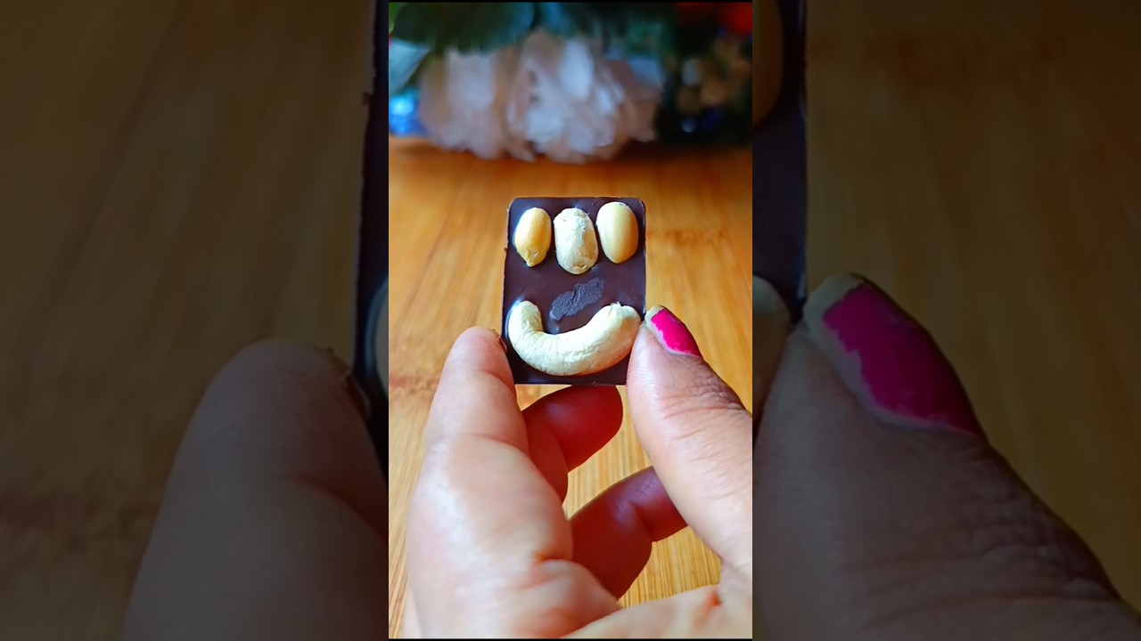 #shorts 2 in 1 Nuts Mini Chocolate🍫 😋#viral #trending #chocolate