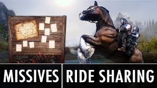 Skyrim Mods: Missives & Ride Sharing