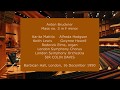 Anton Bruckner - Mass no. 3 in F minor: Sir Colin Davis conducting the LSO and Chorus in 1990