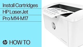 Replace toner cartridges | HP LaserJet Pro M14-M17 printers