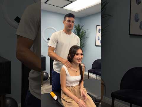 Francine Diaz from the Philippines gets adjusted 😂