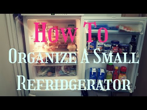 How To Organize A Small Refrigerator | Maximize Space & Efficiency