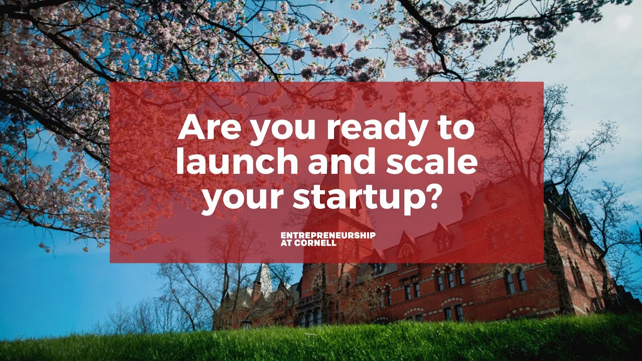 Are ready to launch and scale your startup?