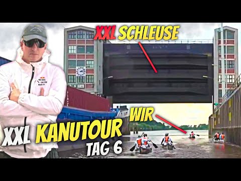 KANUS vs SCHLEUSE🛶😱 die NERVEN liegen BLANK🤬🤣 | Trymacs XXL KANUTOUR Tag 6