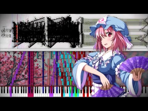 Black Score: Touhou 7 - Bloom Nobly, Cherry Blossoms of Sumizone ~ Border of Life | 46,000+ Notes |