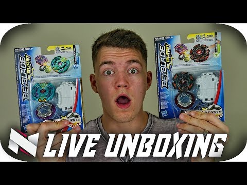 LIVE UNBOXING: Beyblade Burst Balkesh B3/ Khalzar K3