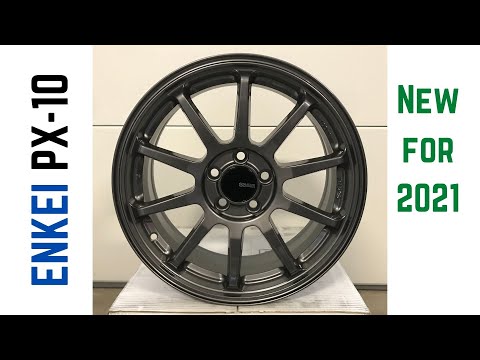 Enkei PX-10 (Gunmetal) wheels - NEW for 2021