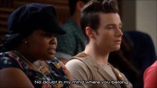 Glee - Make You Feel My Love with Rachel's speech (Full Performance with Lyrics)