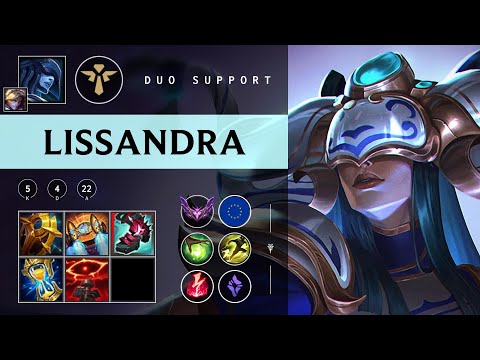 Lissandra Support vs Rakan - EUW Master Patch 25.23
