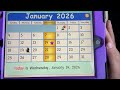 January 2026 Starfall