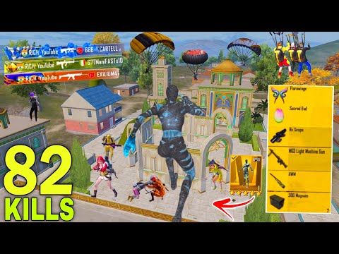 82 Kills🔥 IN 20 MINUTES NEW HARDEST GAMEPLAY 🥵 Pubg mobile