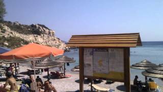 preview picture of video 'Glykoriza beach Samos August 2010'