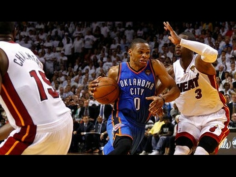 Russell Westbrook vs Heat (2012 NBA Finals - Game 4) - 43 Pts, 7 Rebs, 5 Assists, 20-32 FGM!