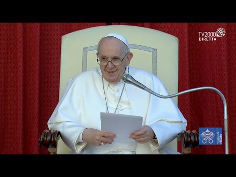 Papa Francesco, Udienza Generale del 26 maggio 2021