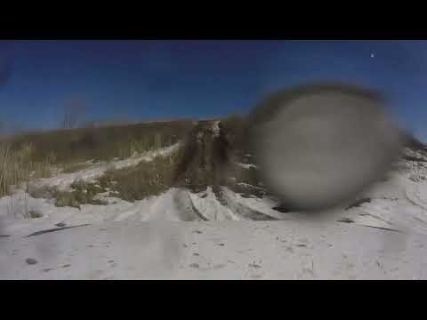 Spring riding in the wildcat at gravel pit ALMOST CRASH