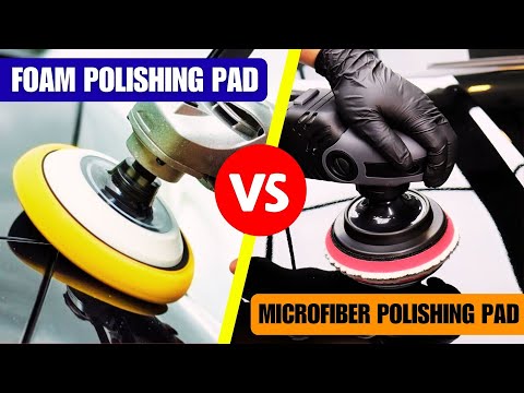 Foam vs Microfiber: Choosing the Correct Polishing Pad ⚡