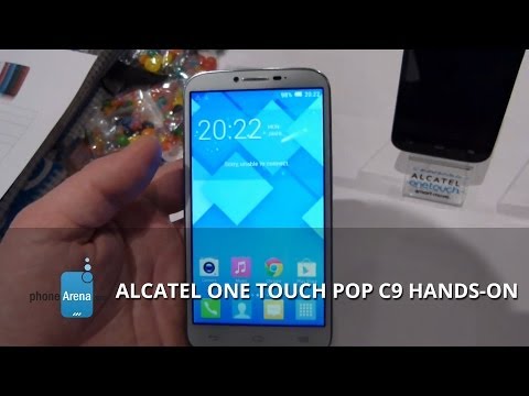 Alcatel One Touch Pop C9 hands-on