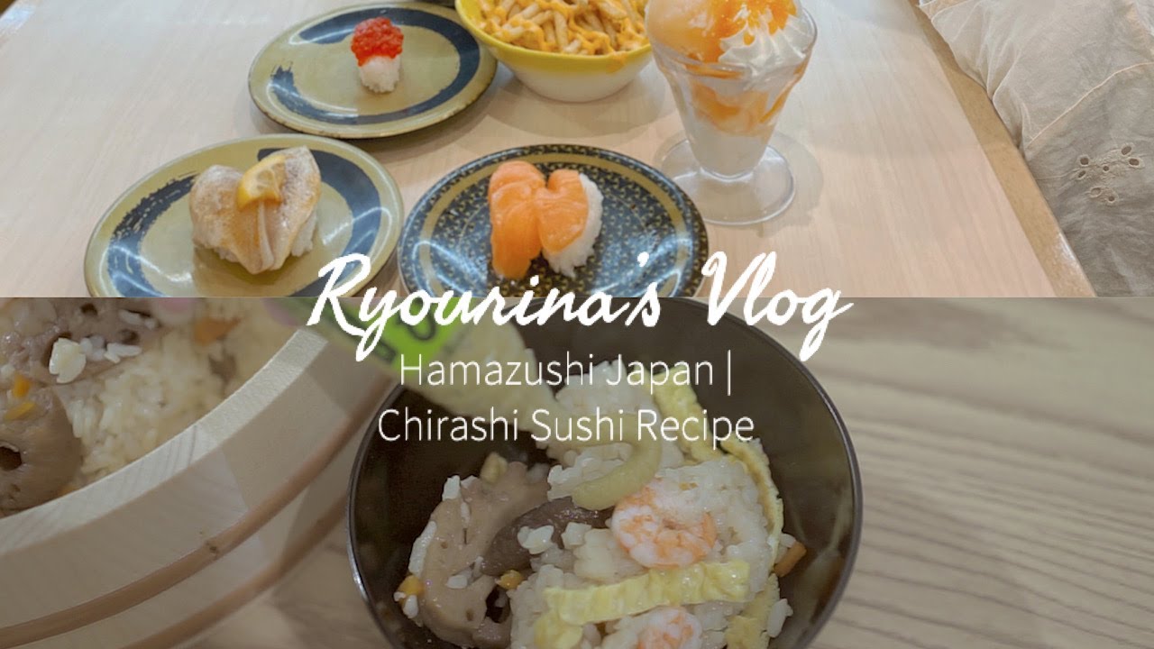 Lunch at Hamazushi | Chirashi Sushi Recipe