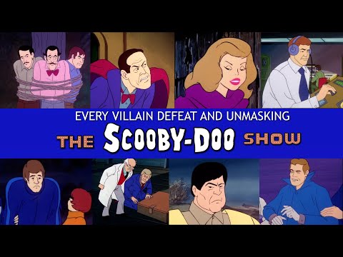 The Scooby Doo Show - Every Villian Defeat And Unmasking SEASON 2 [HQ]