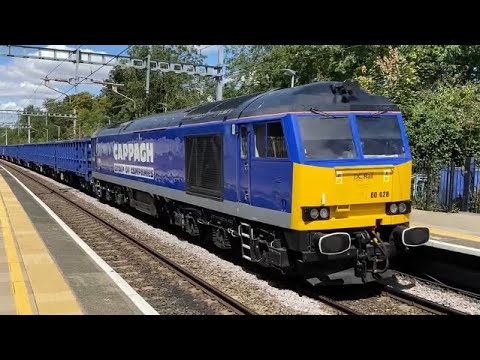 Class 60 | 60028 | DC Rail | Cappagh Group Livery | Tilehurst | 05/08/22