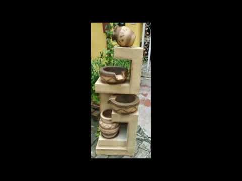 Pot Type Indoor Water Fountain Waterfall