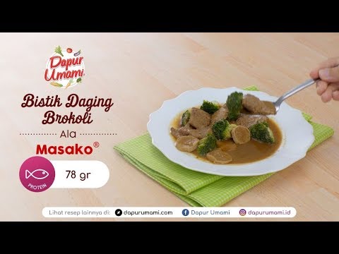 Bistik Daging Brokoli ala Masako®