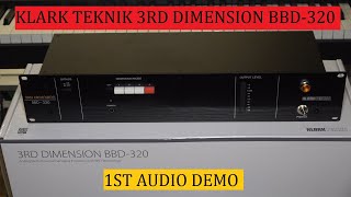 Video thumbnail for KLARK TEKNIK 3RD DIMENSION BBD- 320 - first audio demo by The Synth King
