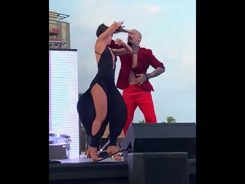 Adrián y Anita bailan Tromboranga - El Cuero del Tambor⁠