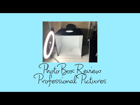 PhotoBox Review | Puluz Lightbox Photography | Small Business | BeadCraftbabe