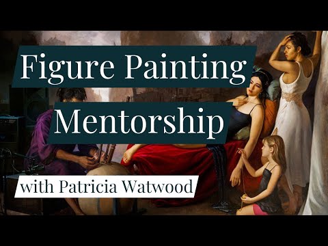 Domine a arte da pintura de figuras com Patricia Watwood