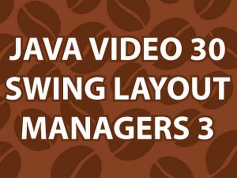 Java Video Tutorial 30