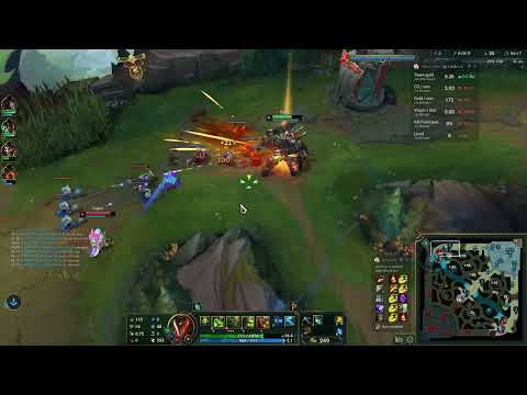 Battlecast Urgot Ultimate on Teemo Ranked LoL 13.7