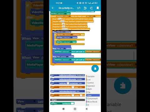 The first part of creating a video playback project from files 2