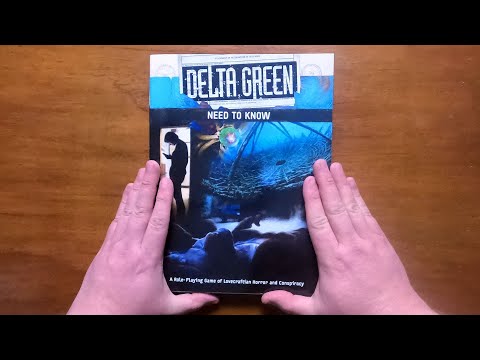 Need to know & Handler's screen for Delta Green:  the roleplaying game by Arc Dream Publishing