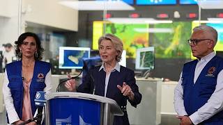 Von der Leyen pide a la UE una mayor preparación ante catástrofes cada vez más frecuentes