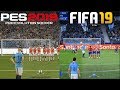 FIFA 19 vs PES 2019 Gameplay Comparison